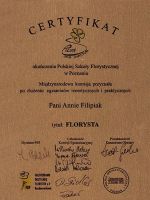 Certyfikaty - Planeta Kwiatów